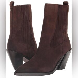 Sam Edelman WEST ANKLE BOOTS HEEL SHOES US 7  $175